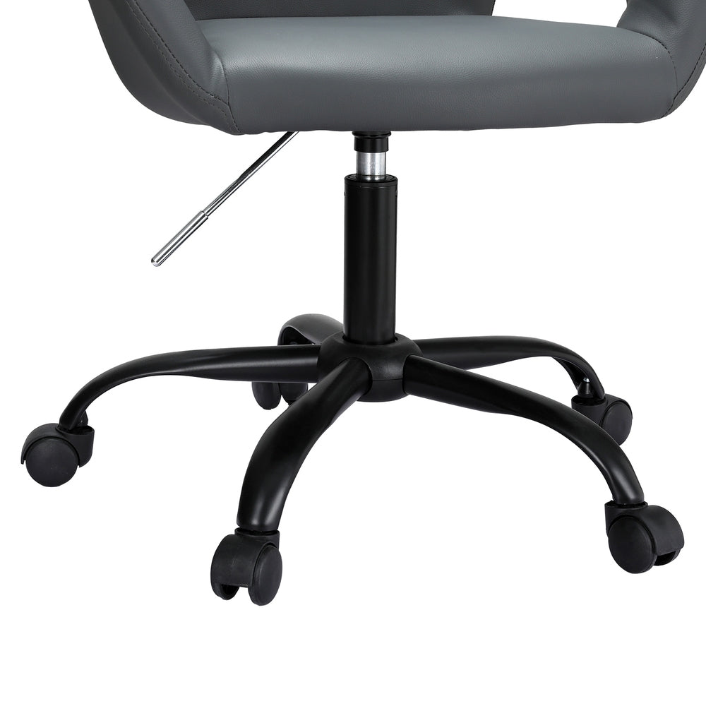 Office Chair Mid Back Grey