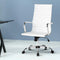 Artiss High Back PU Leather Executive Office Chair Adjustable White Swivel
