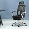 Matrix Ergonomic Mesh Office Chair Reclining Footrest Black White