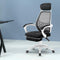 Artiss Mosaic Office Chair Mesh Ergonomic Recliner 150° Footrest Storage Black White