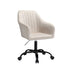 Artiss Office Chair Velvet Seat Cream