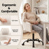 Artiss Office Chair Velvet Seat Cream