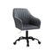 Artiss Office Chair Velvet Seat Dark Grey