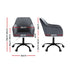 Artiss Office Chair Velvet Seat Dark Grey