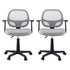 Artiss 2x Mesh Office Chair Computer Gaming Desk Chairs Work Study Mid Back Grey