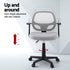 Artiss 2x Mesh Office Chair Computer Gaming Desk Chairs Work Study Mid Back Grey