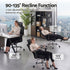 Artiss Ergonomic Office Chair with Footrest Mesh Reclining Black