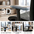 Artiss Ergonomic Office Chair with Footrest Mesh Reclining Black