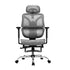 Artiss Ergonomic Office Chair with Footrest Mesh Reclining Grey