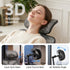 Artiss Ergonomic Office Chair with Footrest Mesh Reclining Grey