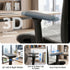Artiss Ergonomic Office Chair with Footrest Mesh Reclining Grey