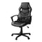 Artiss Gaming Chair – PU Leather & Mesh, High‑Back, Tilt, 360° Swivel, Grey