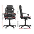 Artiss Gaming Chair – PU Leather & Mesh, High‑Back, Tilt, 360° Swivel, Grey