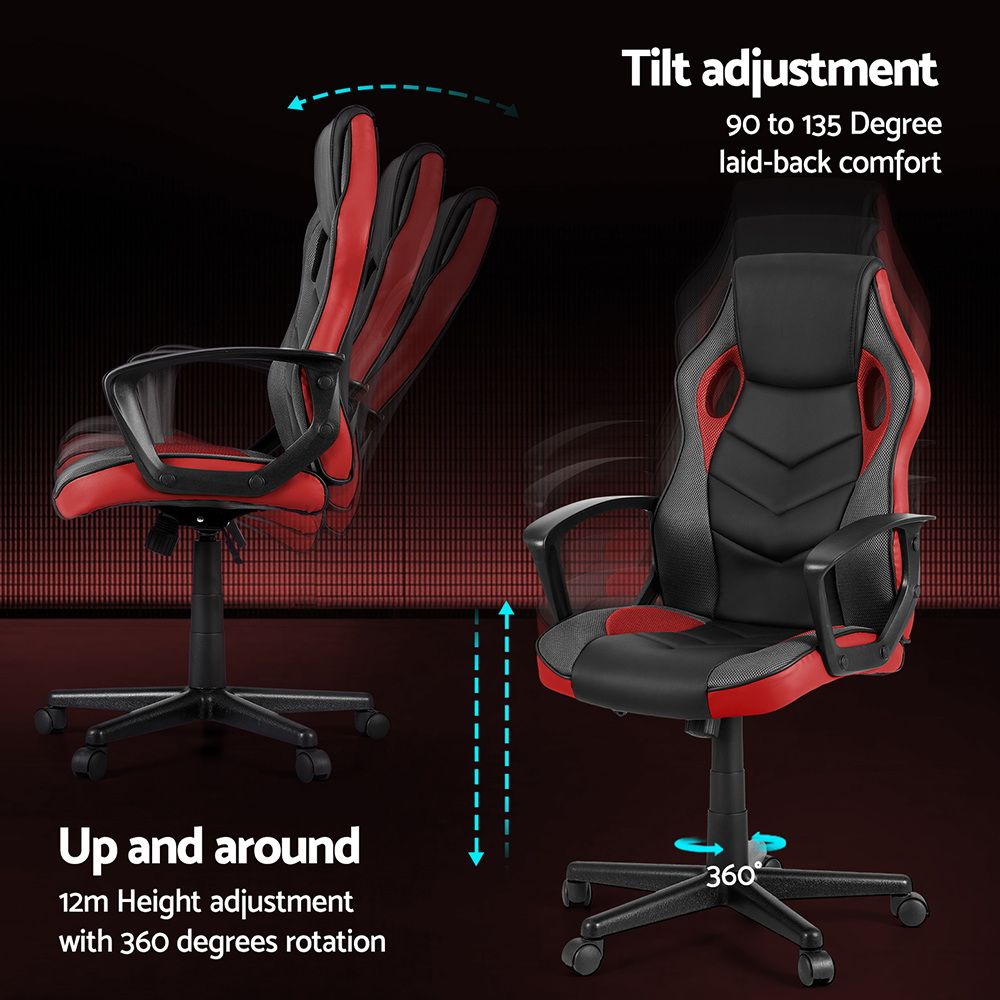 Gaming Office Chair Computer Chairs Red
