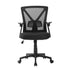 Artiss Mesh Office Chair Ergonomic Mid Back Computer Desk Chair Black