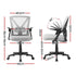 Artiss Nile Mesh Office Chair Ergonomic Mid Back Adjustable Grey