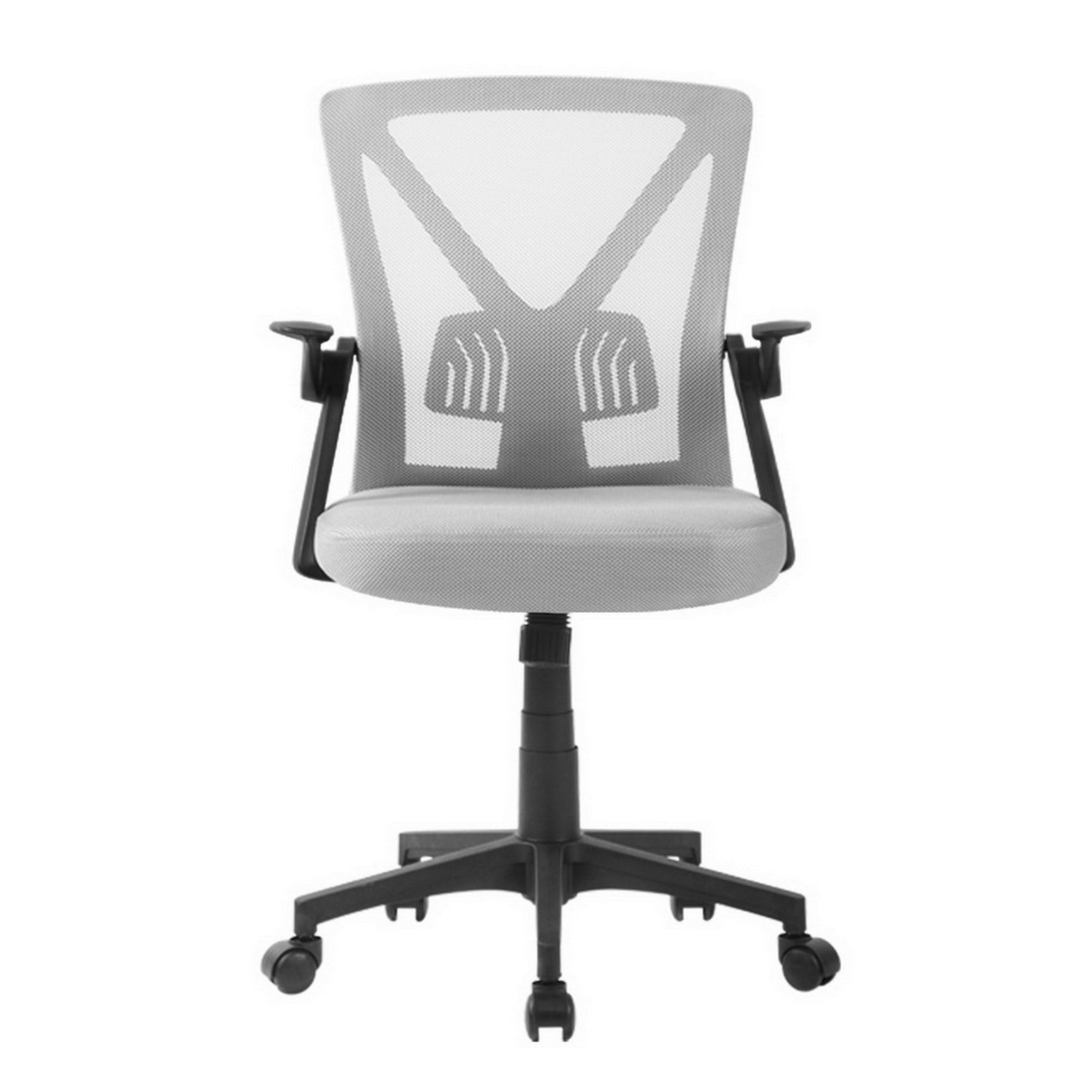 Artiss Nile Mesh Office Chair Ergonomic Mid Back Adjustable Grey