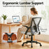 Artiss Nile Mesh Office Chair Ergonomic Mid Back Adjustable Grey