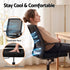 Artiss Mesh Office Chair Computer Gaming Desk Chairs Work Study Mid Back Black