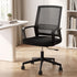 Artiss Mesh Office Chair Computer Gaming Desk Chairs Work Study Mid Back Black