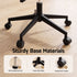 Artiss 2x Ergonomic Office Chair Mesh Mid Back Home Office Desk Chairs with Lumbar Support Black
