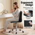 Office Chair Conference Chairs PU Leather Low Back Black