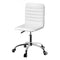 Artiss Office Chair Conference Chairs PU Leather Low Back White