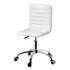 Artiss Office Chair Conference Chairs PU Leather Low Back White