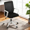 Artiss Ergonomic Mesh Office Chair Swivel Desk Chair Black White