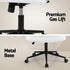 Criss Cross Chair with Wheels Wide Cross Legged Office Desk Vanity Chair PU Leather, Armless Height Adjustable Swivel Home Office Chair for Home Computer Task, White
