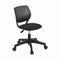 Artiss Ergonomic Office Chair Armless Study Chair Height Adjustable for Girls Boys Teens Black