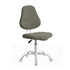 Artiss Armless Office Chair Ergonomic Soft Fleece Height Adjustable Vanity Desk Chair Green