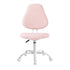 Artiss Armless Office Chair Ergonomic Soft Fleece Height Adjustable Vanity Desk Chair Pink