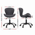 Artiss Armless Office Chair Height Adjustable Swivel Desk Chair Dark Grey