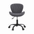 Artiss Armless Office Chair Height Adjustable Swivel Desk Chair Dark Grey