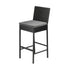 Garden Bar Stools Rattan Dinning Chairs 4X