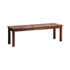 150cm Garden Bench Wooden Slatted Seat