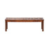 150cm Garden Bench Wooden Slatted Seat