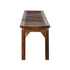 Livsip Garden Bench Wood Patio 190cm Slatted Seat Outdoor