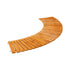 Garden Wooden Pathway 8ft Curved Roll-Out