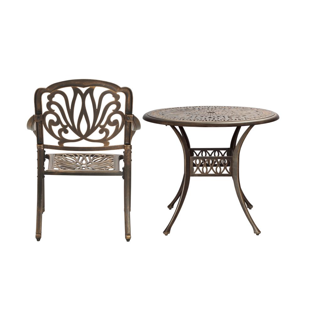 Outdoor 5 Piece Dining Bistro Set Chairs&Table