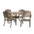 Outdoor Dining Chairs & Table Bistro Set 5 Piece