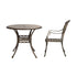 Outdoor Dining Chairs & Table Bistro Set 5 Piece