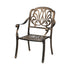 5 Piece Outdoor Dining Table & Chair Set Aluminium