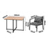 4 Seater Outdoor Dining Set Garden Table Chairs Setting