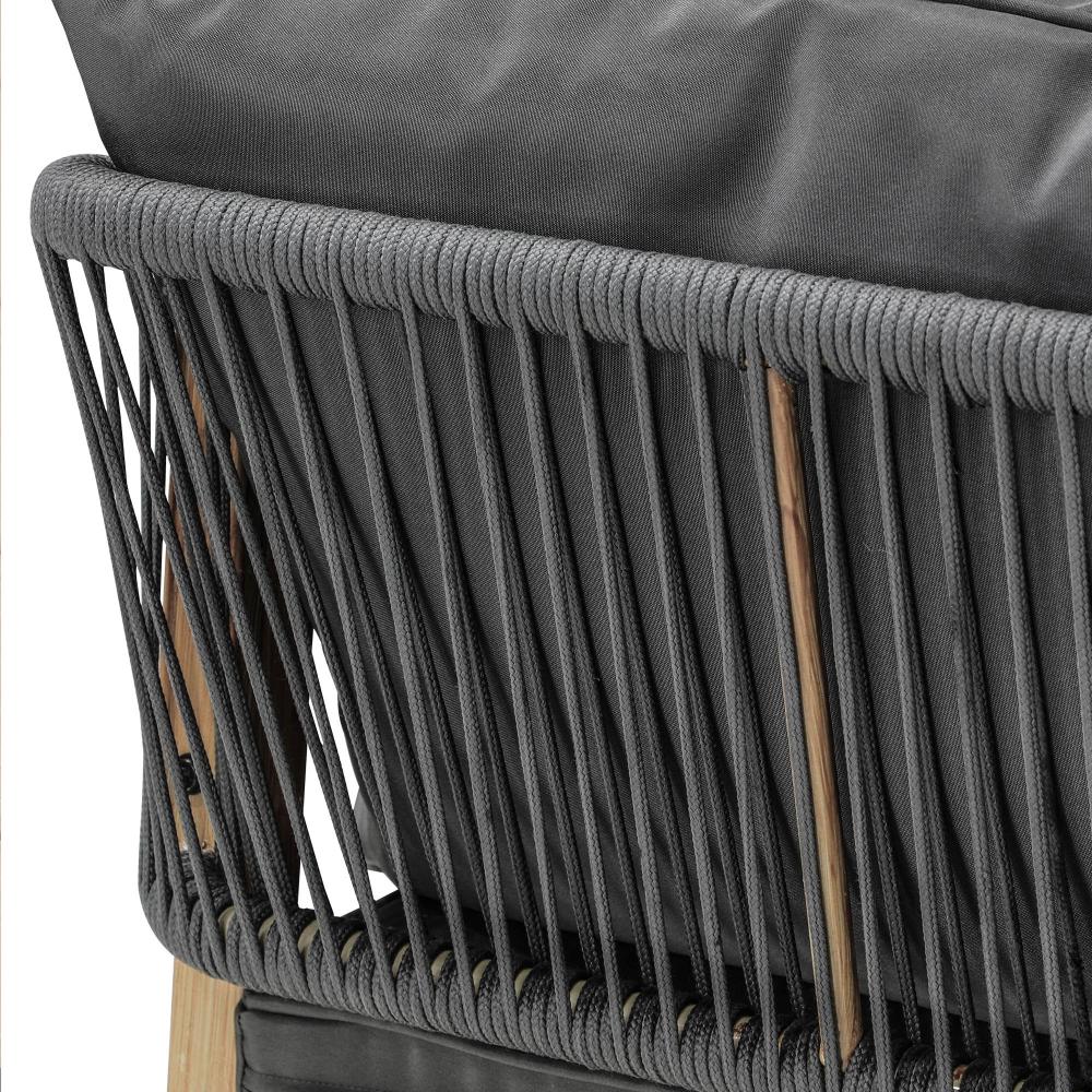 5PCS Outdoor Patio Set Table&Armchair Dining Set