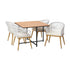 Outdoor Dining Set Table&Chairs 5 Pieces