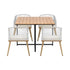 Outdoor Dining Set Table&Chairs 5 Pieces