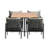 Outdoor Dining Set Table & Chairs 5PCS Patio Set