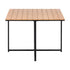 Outdoor Dining Table Lounge Setting Wood-Plastic